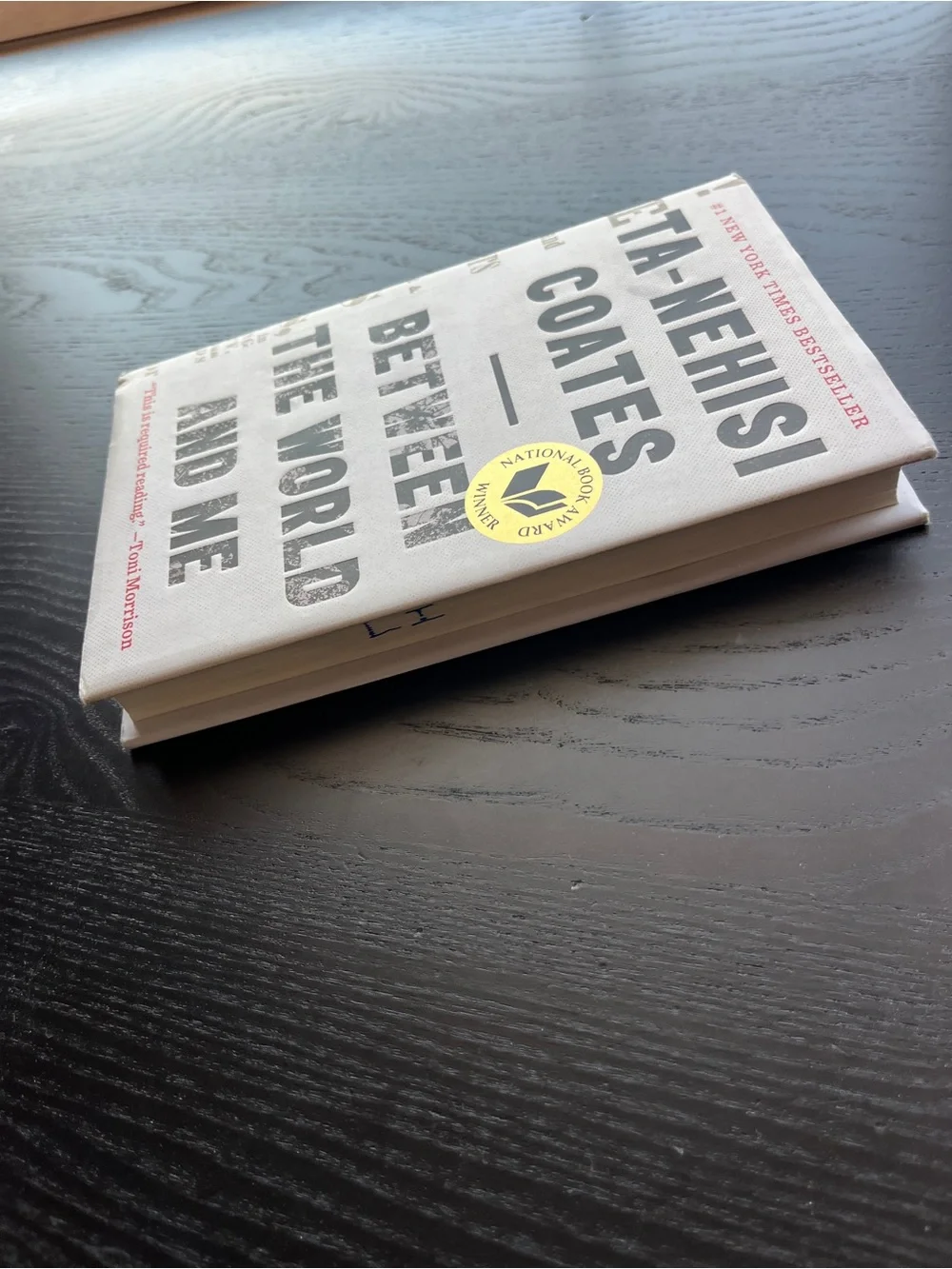 Ta-Nehisi Coates Between the World and Me Book Hardcover National Book Award